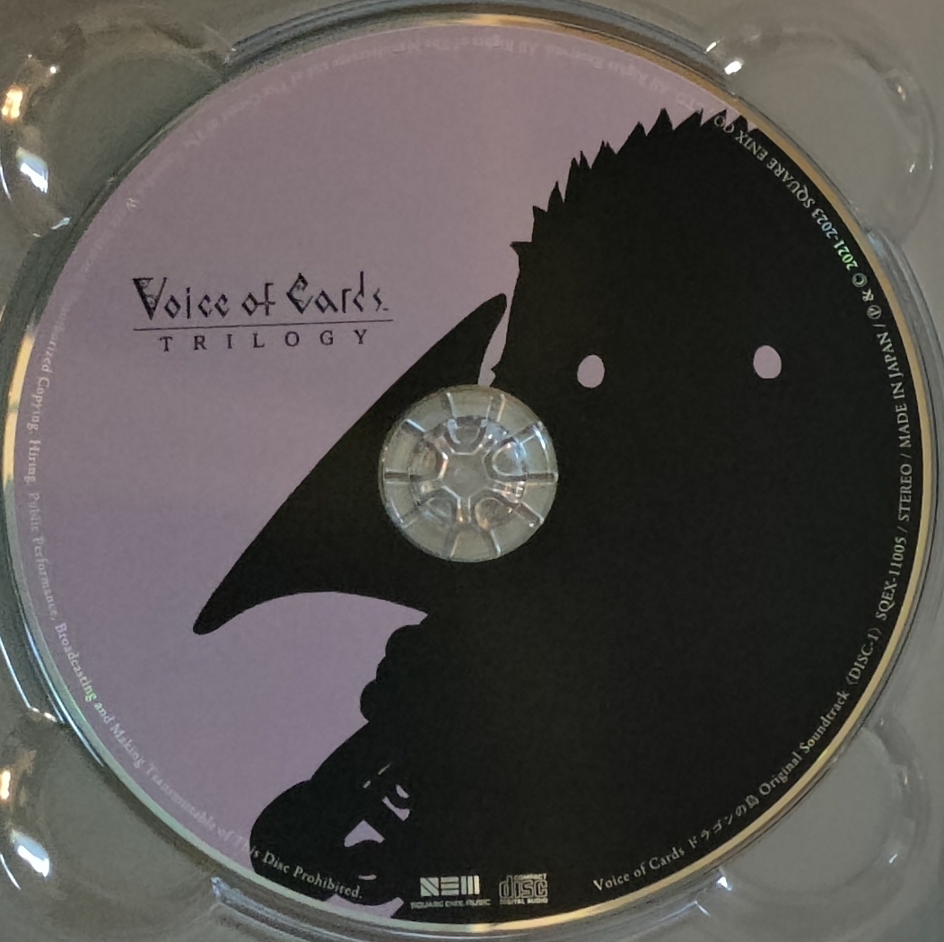 アニメ系CD　Voice of Cards TRILOGY  Original Soundtrack Aitai☆Kuji Voice of Cards Square Enix Voice of Cards